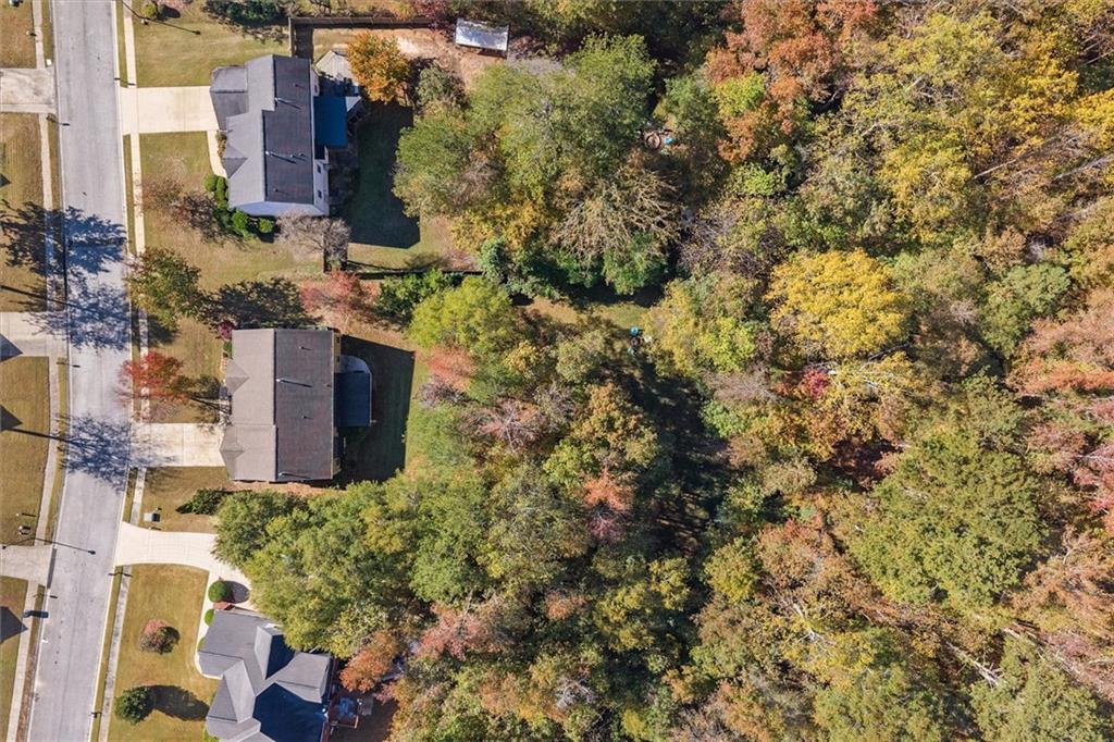 130 Chadwick Place Villa Rica, GA 30180 - Photo 52 of 55 an aerial view of a house with a yard
