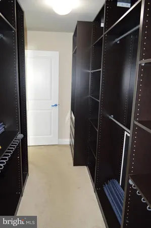 a view of walk in closet