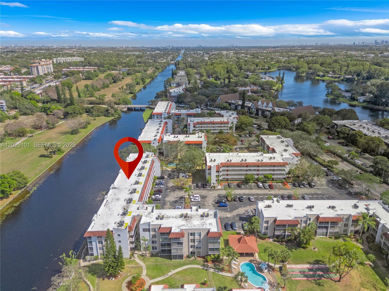 3551 Inverrary Drive, Unit 208 Lauderhill, FL 33319 - Photo 30 of 34 a view of city and ocean