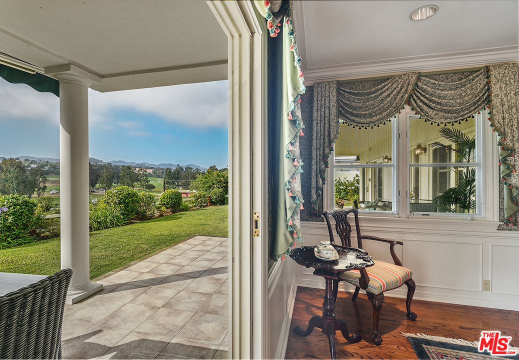 10 Gale Place Santa Monica, CA 90402 - Photo 24 of 46 a view of a porch with chairs and backyard