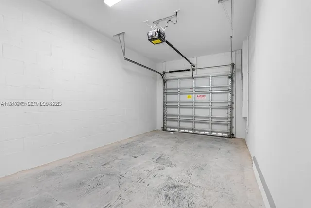 a view of room and racks on the wall