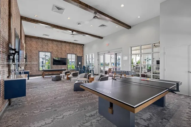 a room with lots of counter space