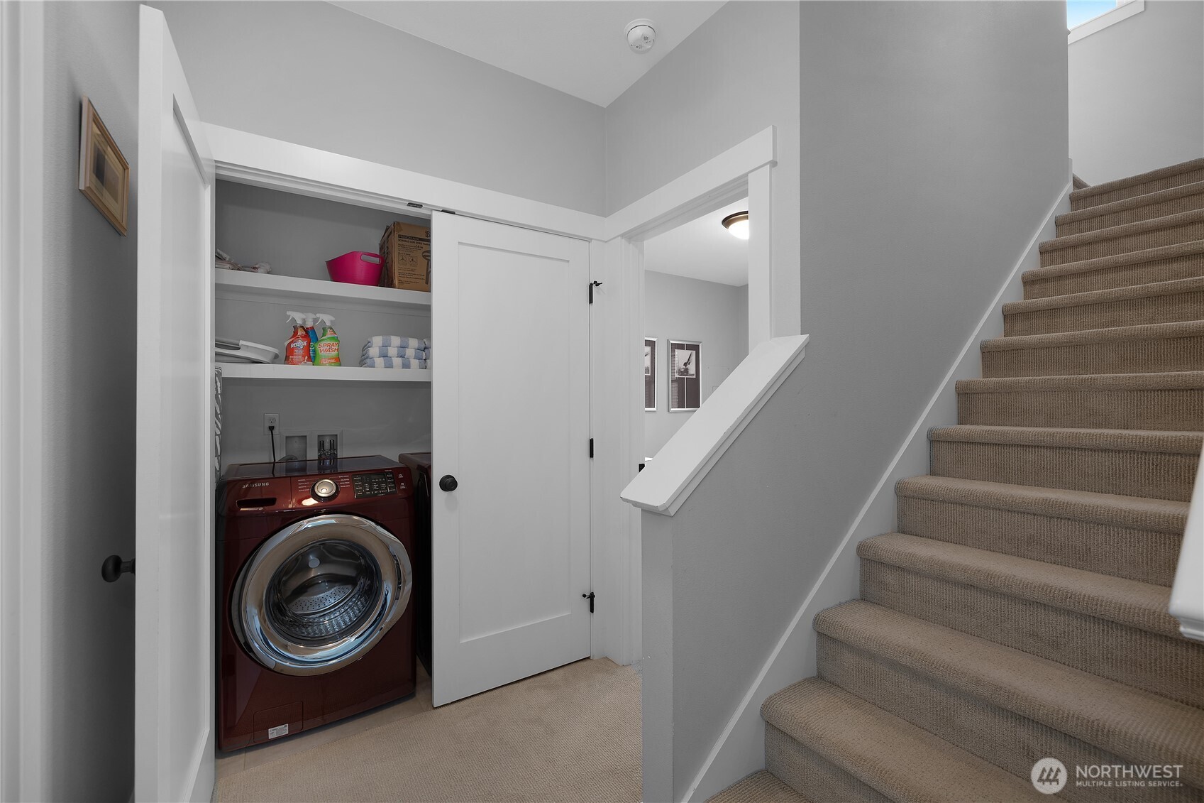 61 Horizon Street Pacific Beach, WA 98571 - Photo 15 of 29 a view of entryway with washer and dryer