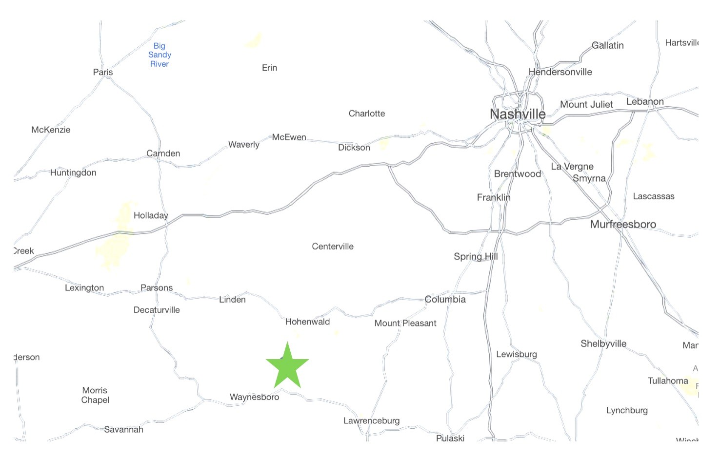 0 Blowing Springs Road Lawrenceburg, TN 38464 - Photo 20 of 23 a picture of white and blue walls