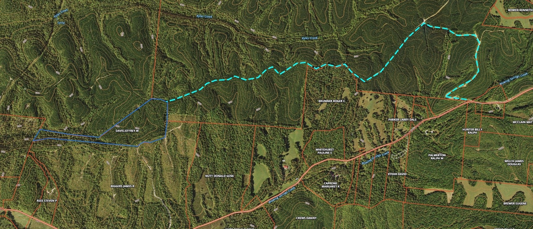 0 Blowing Springs Road Lawrenceburg, TN 38464 - Photo 23 of 23 a view of a garden