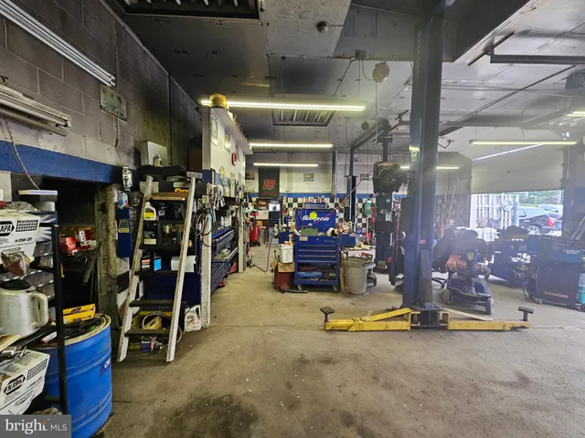 a storage room with washer and dryer