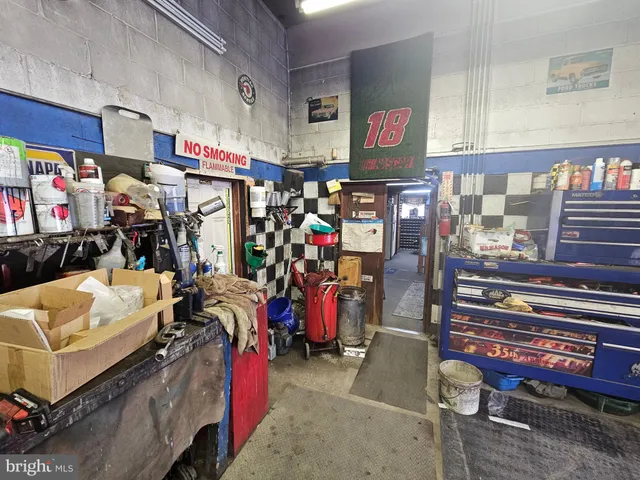 a view of a storage room with a lot of stuff