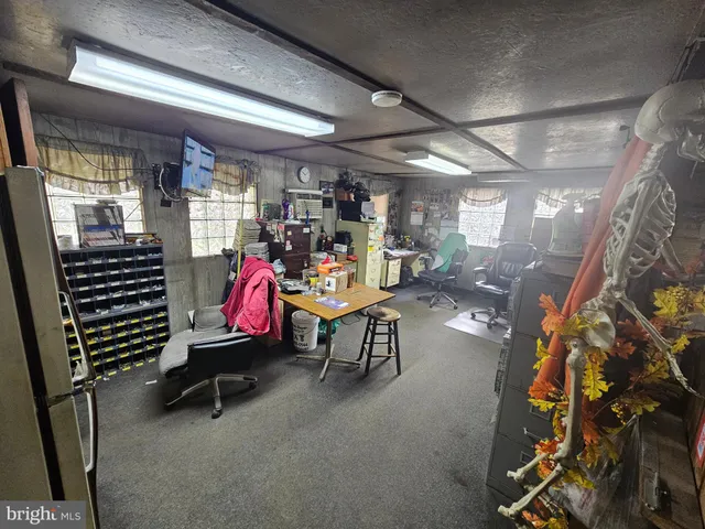 a view of storage and utility room