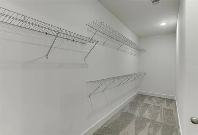 a room with a cabinet