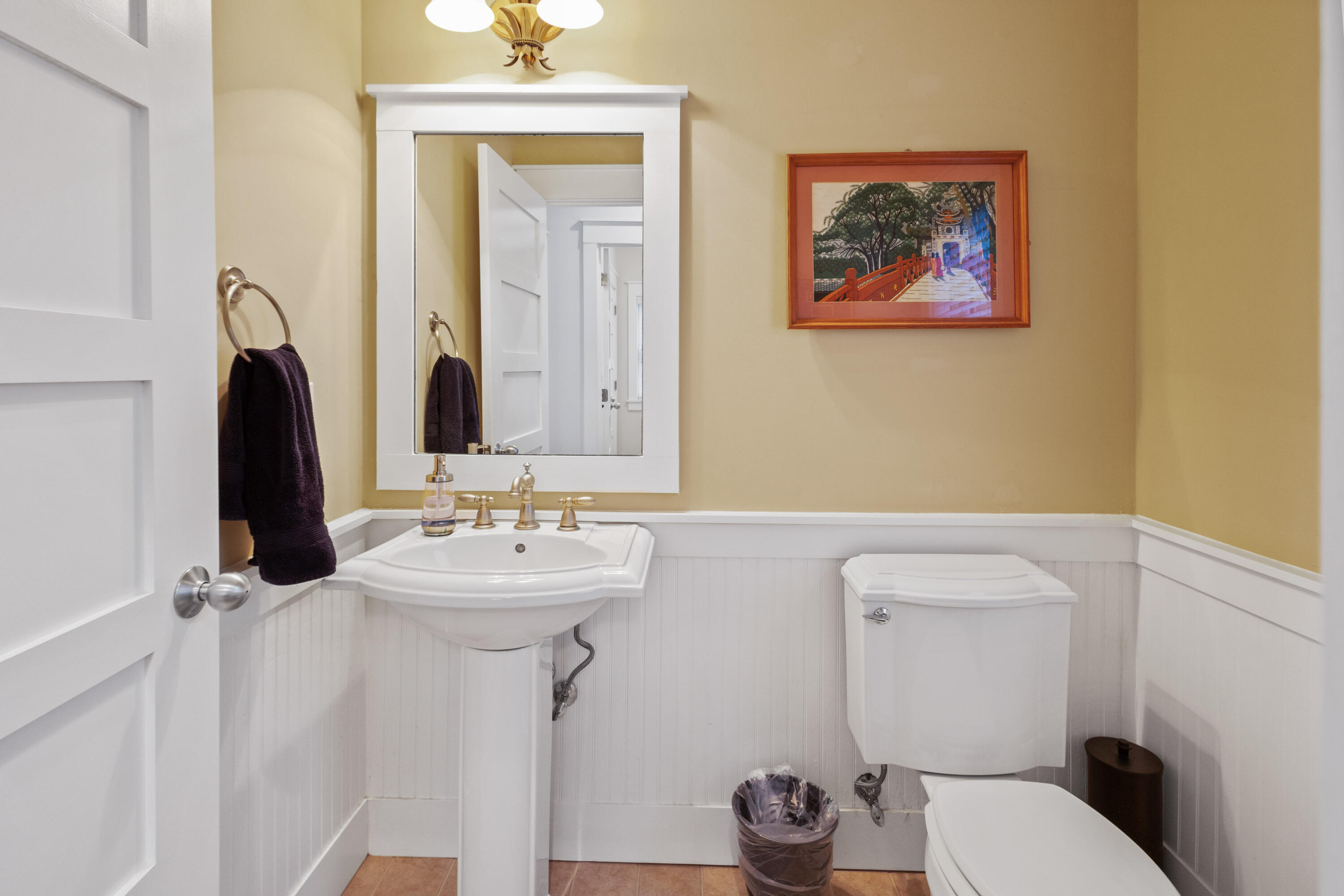 58 South Summit Drive Santa Rosa Beach, FL 32459 - Photo 19 of 40 a bathroom with a sink mirror and toilet