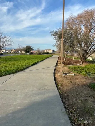 a park view with a garden