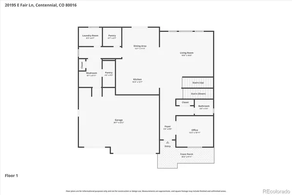 $865,000 | 20195 East Fair Lane, Centennial, CO 80016