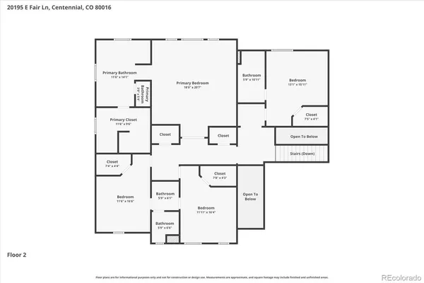 $865,000 | 20195 East Fair Lane, Centennial, CO 80016
