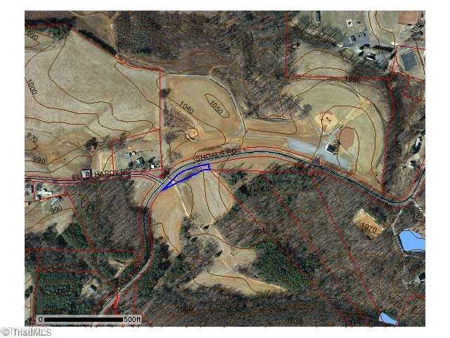 3 Shoals Rd Shoals Pinnacle, NC 27043 - Photo 11 of 11 Aerial View. This is the road frontage piece on seperate tax card