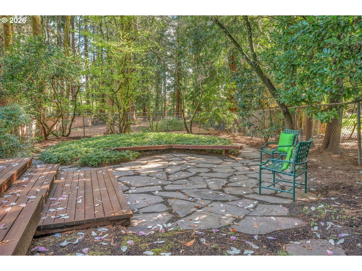 9200 Southwest Elrose Court Portland, OR 97224 - Photo 37 of 46 a view of backyard with outdoor space