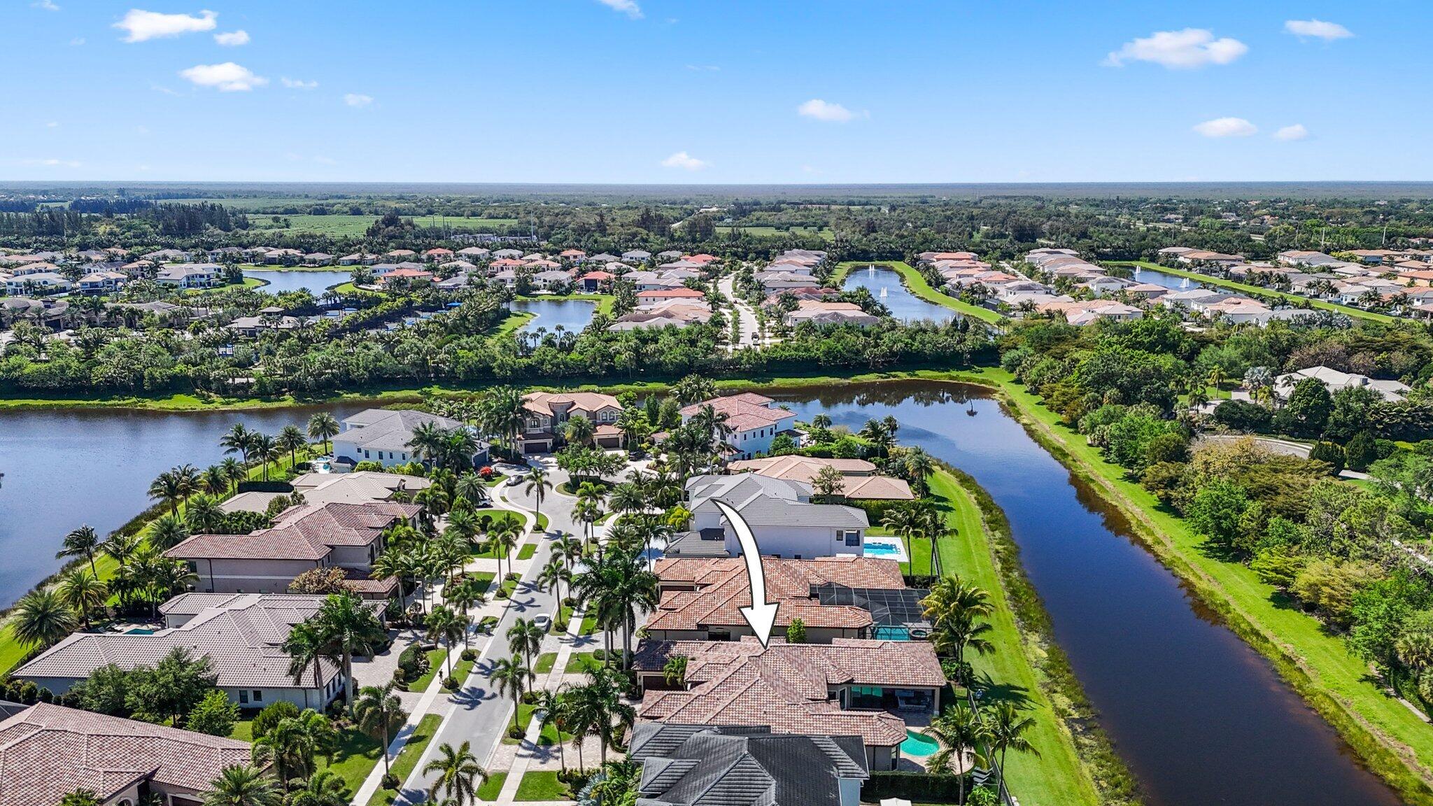9599 Moritz Way Delray Beach, FL 33446 - Photo 56 of 75 an aerial view of a city