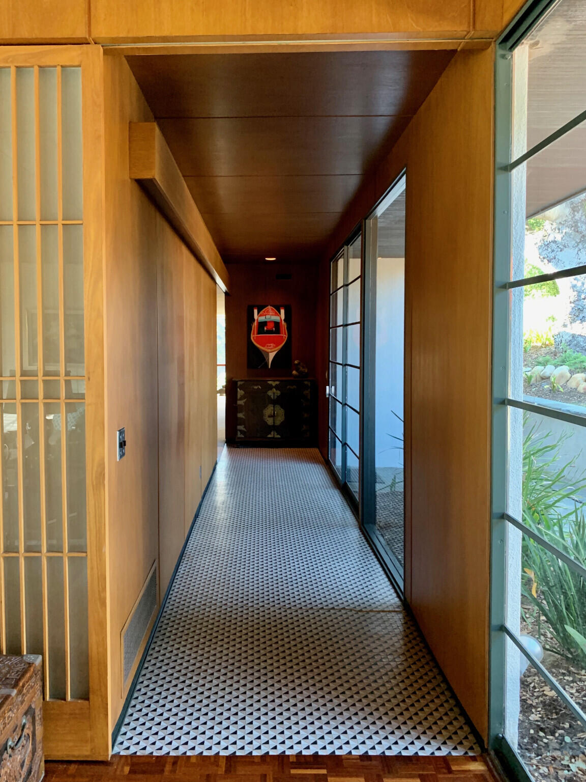 950 Monte Drive Santa Barbara, CA 93110 - Photo 11 of 39 a view of a porch with wooden floor and furniture