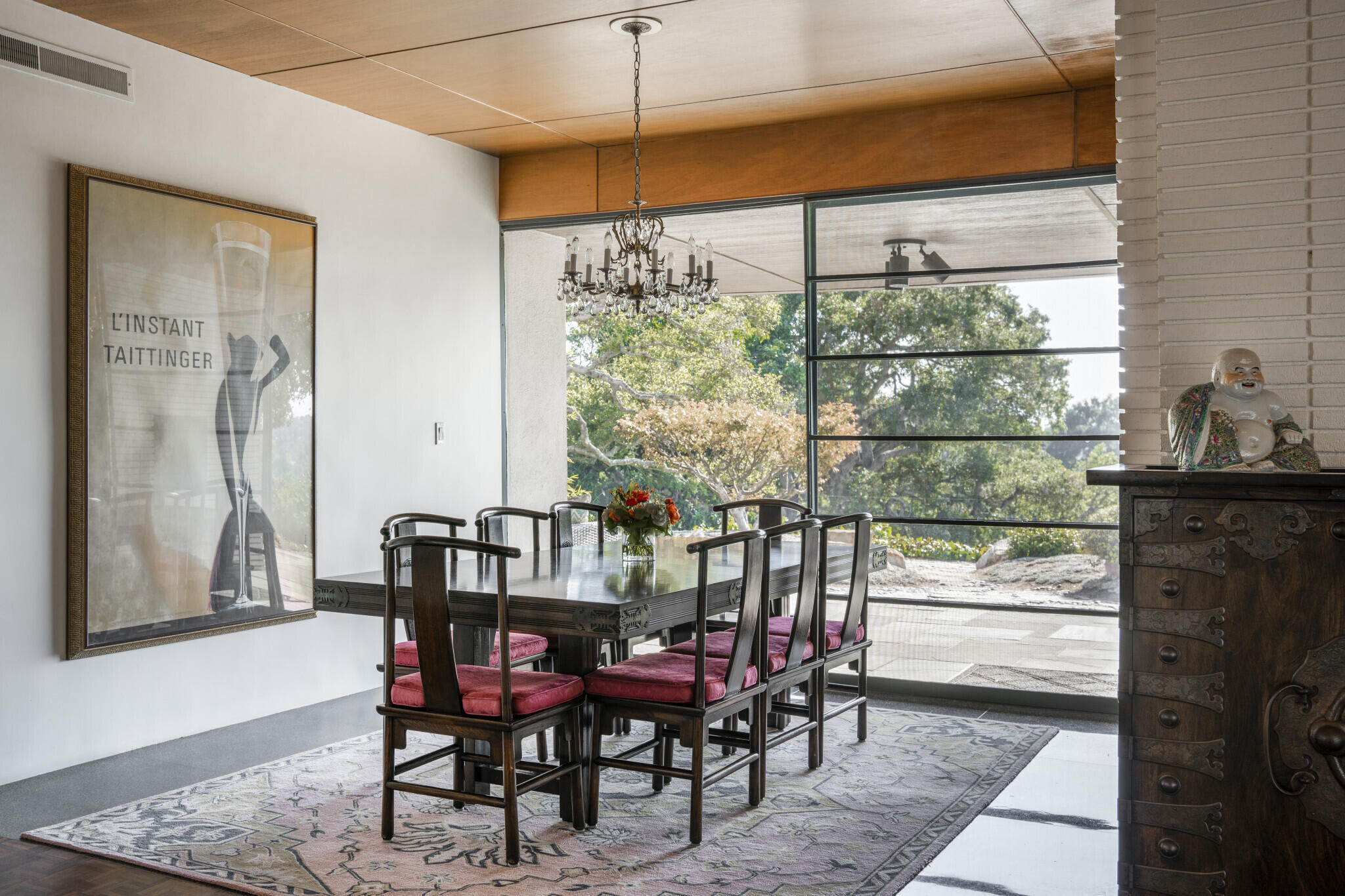 950 Monte Drive Santa Barbara, CA 93110 - Photo 12 of 39 a view of a dining room with furniture window and outside view