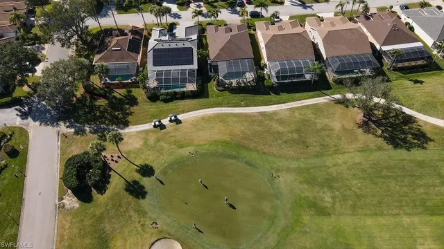 a view of building with yard