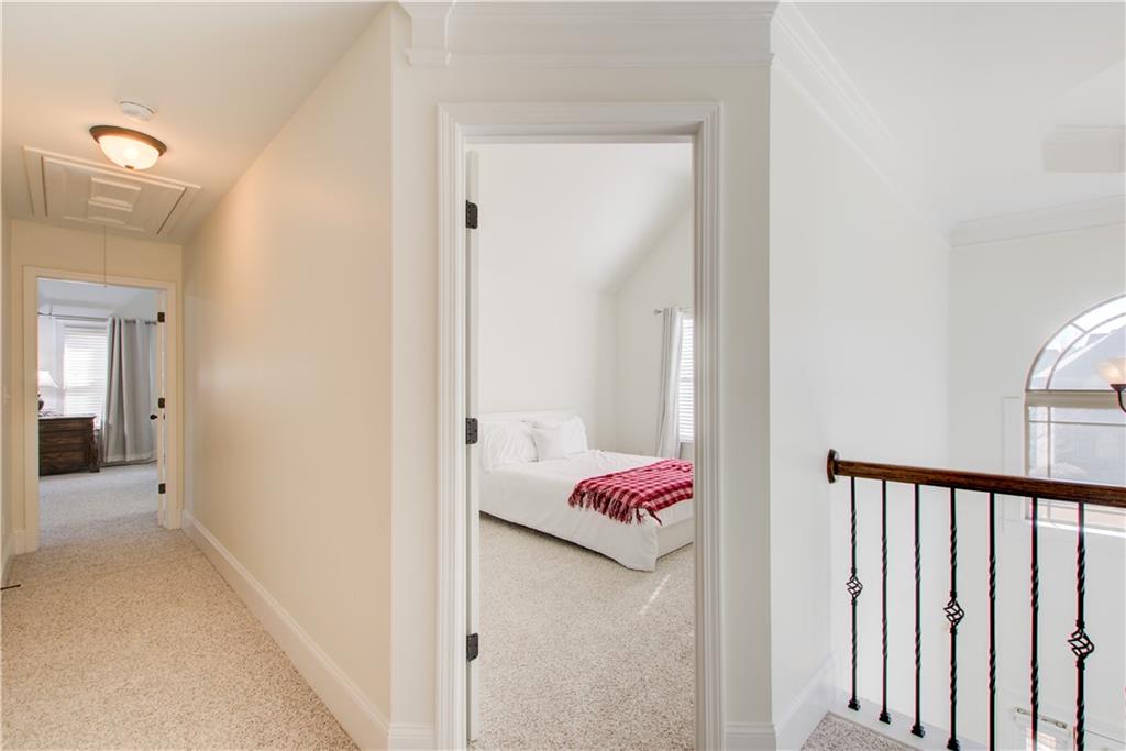 1979 Trinity Mill Drive Dacula, GA 30019 - Photo 23 of 26 a view of a room with wooden floor and closet