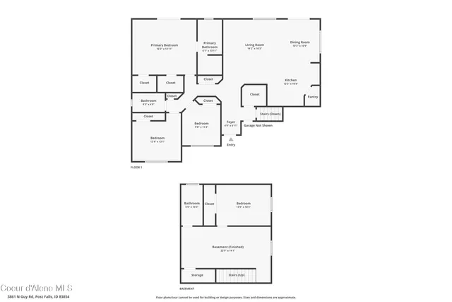 $530,000 | 3861 North Guy Road, Post Falls, ID 83854