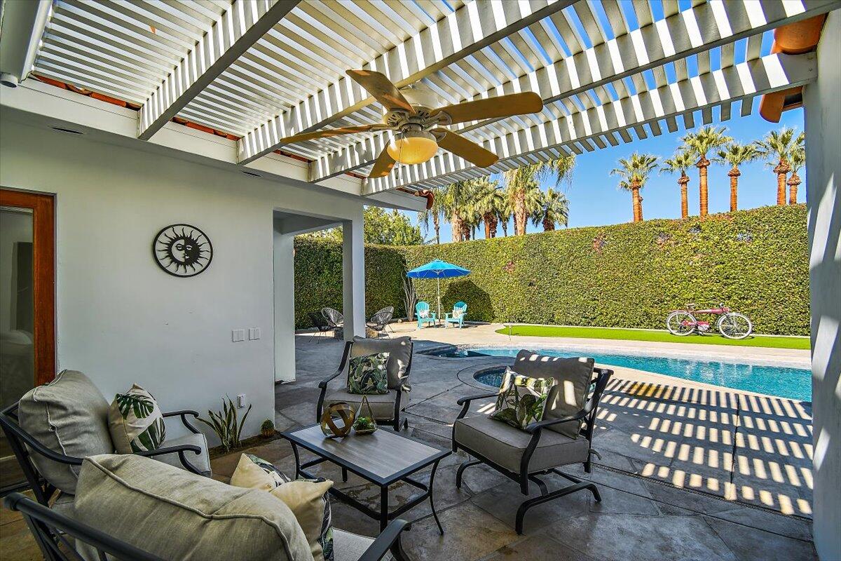 70140 Sun Valley Drive Rancho Mirage, CA 92270 - Photo 29 of 36 a outdoor living space with furniture