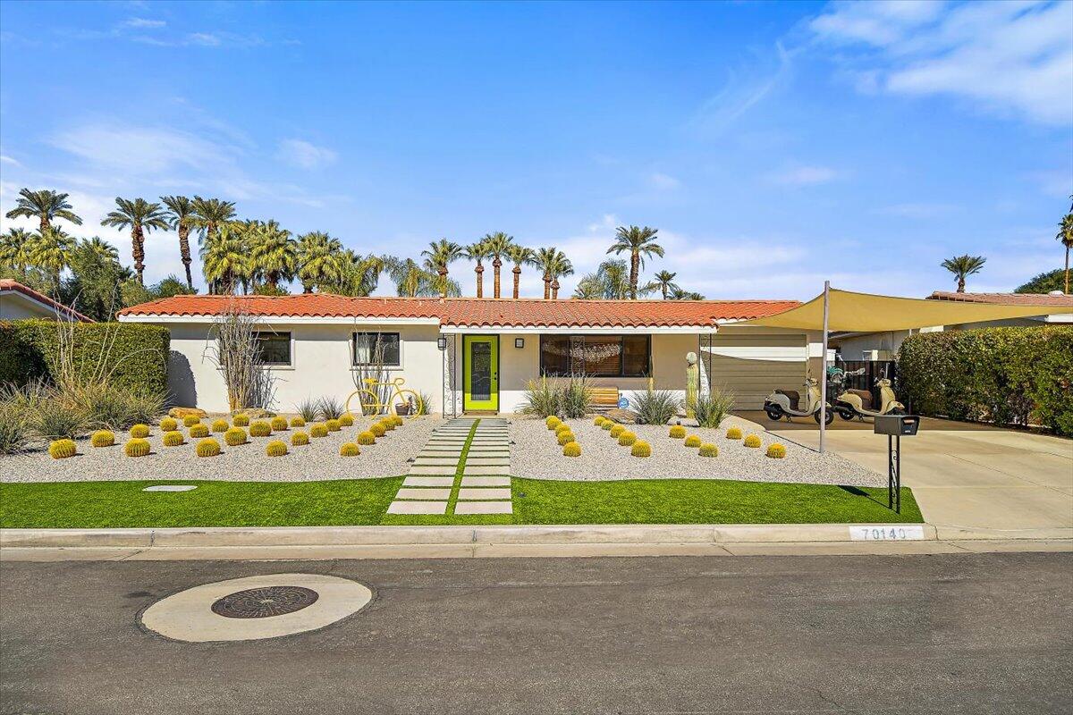 70140 Sun Valley Drive Rancho Mirage, CA 92270 - Photo 36 of 36 a front view of building with yard