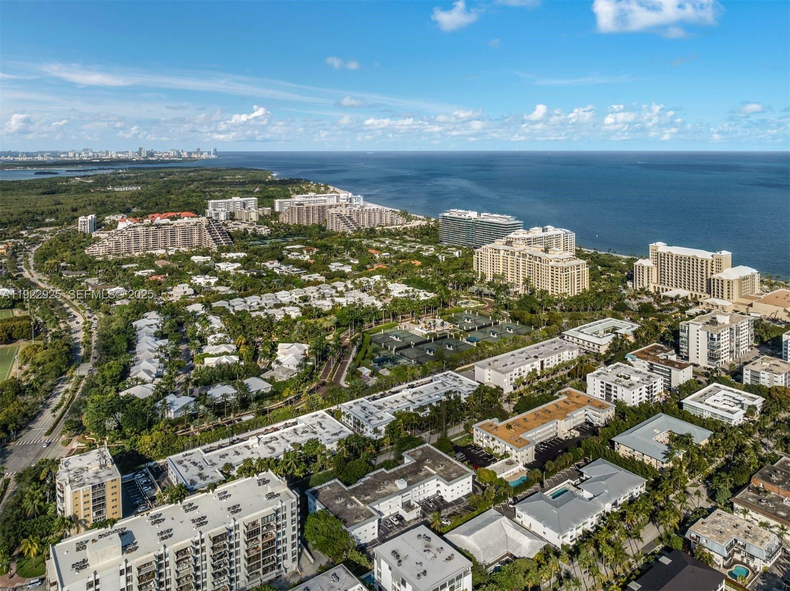 201 Galen Drive, Unit 104 Key Biscayne, FL 33149 - Photo 15 of 17 a view of a city with ocean view