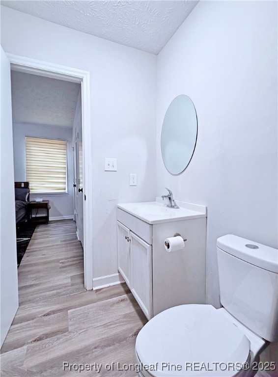 5309 Tory Hill Road Hope Mills, NC 28348 - Photo 23 of 45 a bathroom with a toilet a sink and mirror
