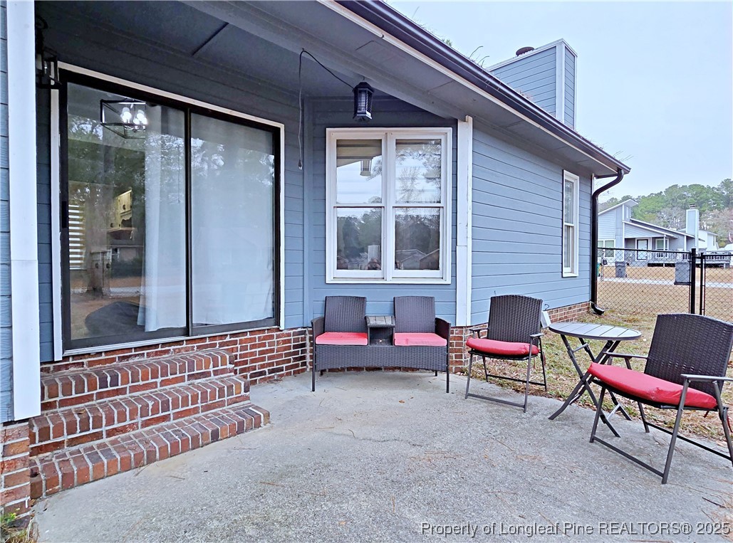 5309 Tory Hill Road Hope Mills, NC 28348 - Photo 38 of 45 a outdoor living space with furniture and a couch