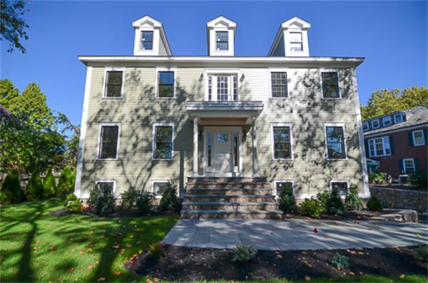 18 Penniman Road Brookline, MA 02445 - Photo 17 of 18 a front view of house with yard