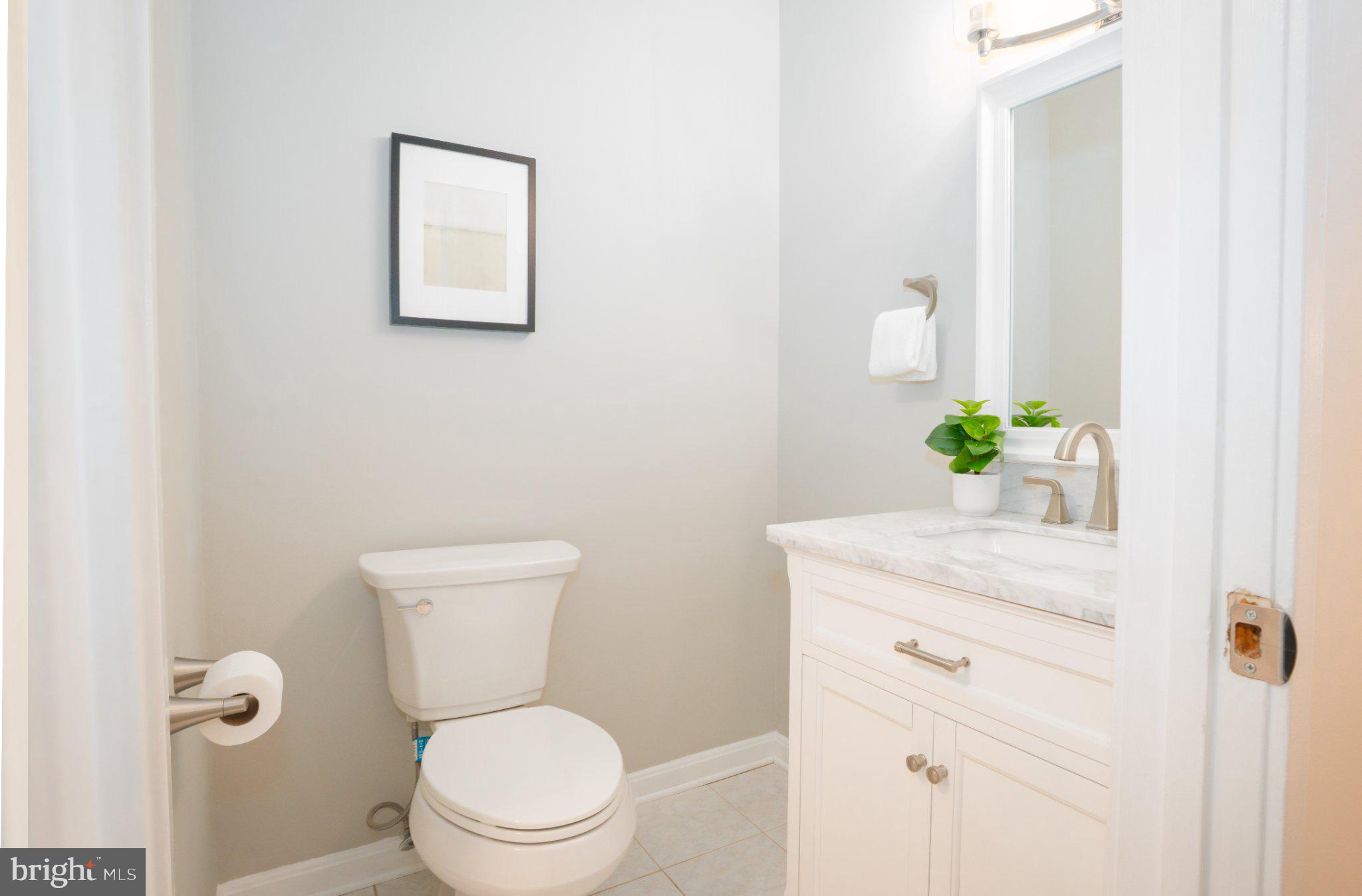 5860 Thunder Hill Road, Unit C1 Columbia, MD 21045 - Photo 11 of 22 Sleek and modern half-bath retreat.