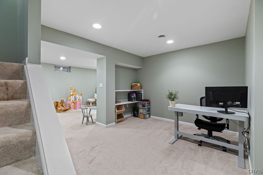 138 Eagle Crest Drive Camillus, NY 13031 - Photo 34 of 50 The finished lower level can be an extension of yo