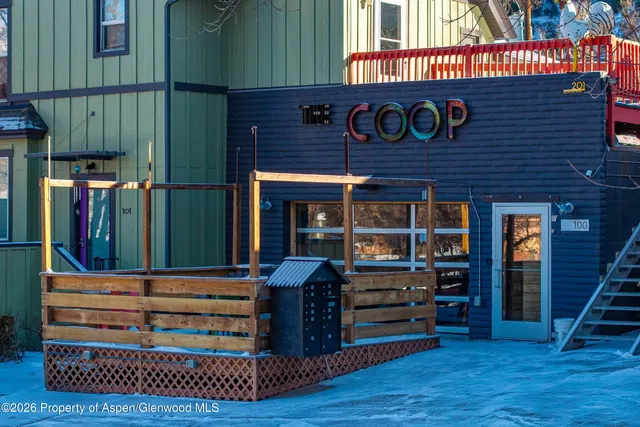 a view of outdoor space and deck