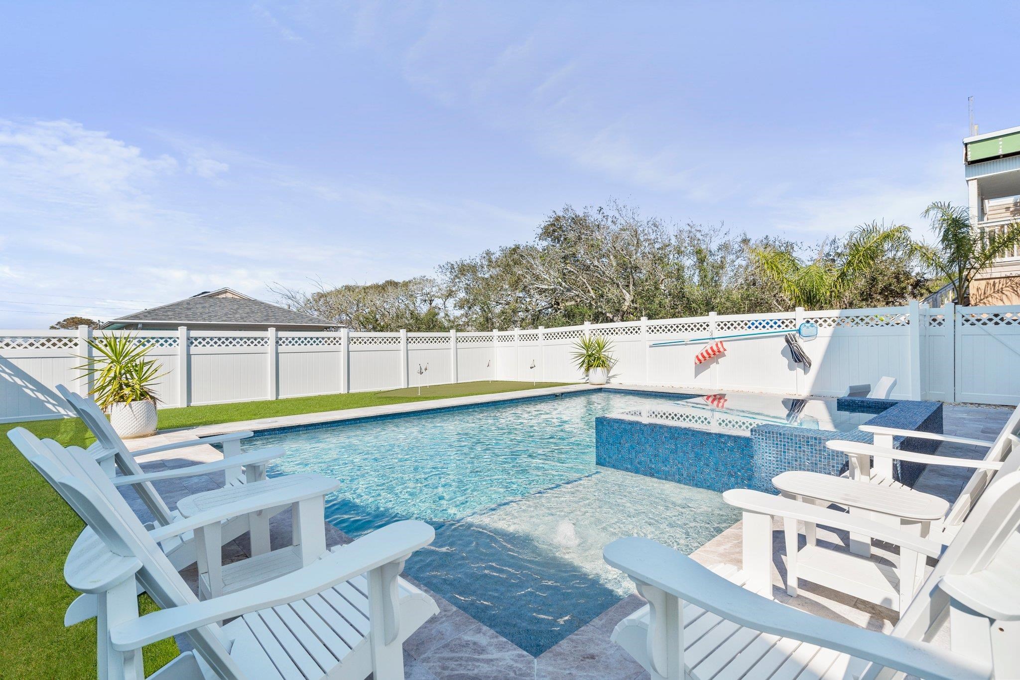 5497 Pelican Way St. Augustine, FL 32080 - Photo 2 of 49 swimming pool view with a seating space