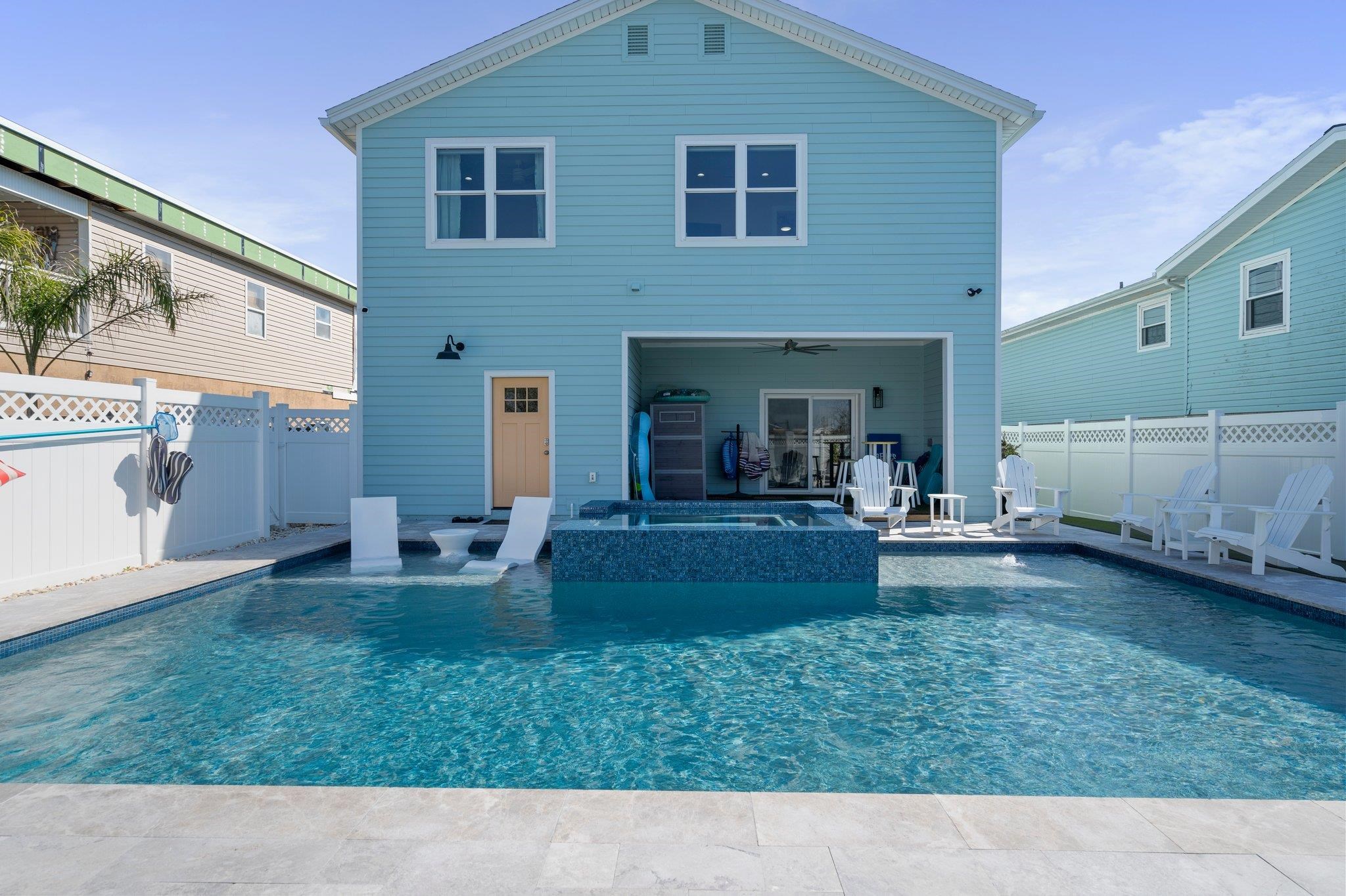 5497 Pelican Way St. Augustine, FL 32080 - Photo 43 of 49 a view of a house with backyard porch and patio