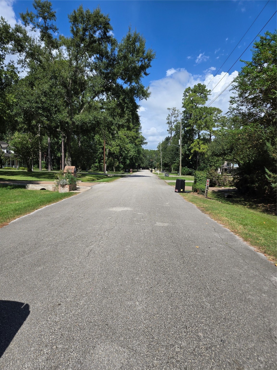0 Bourgeois Forest Drive Houston, TX 77066 - Photo 6 of 6 a view of a road with a yard and large trees