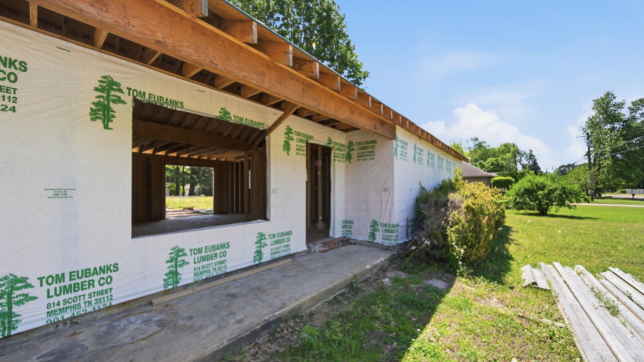2278 Beaver Road Munford, TN 38058 - Photo 3 of 28 Framed construction featuring exposed roof rafters and window openings