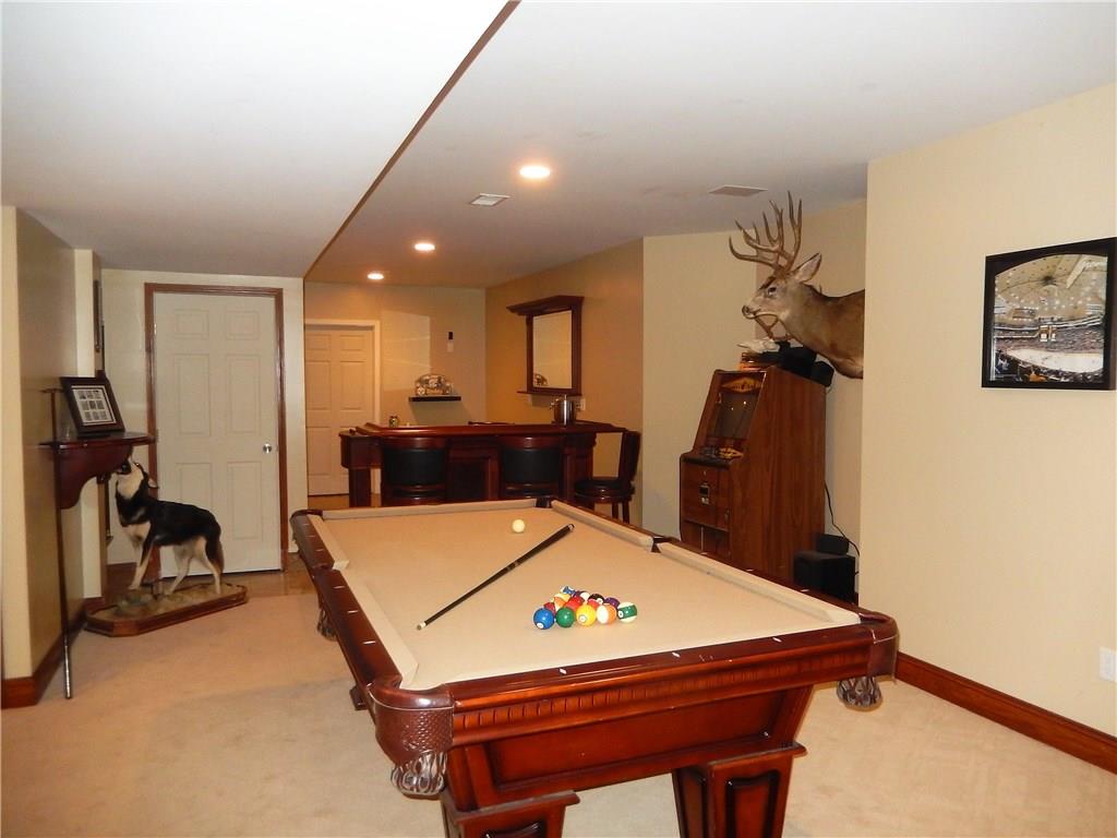 235 Simpson Road Greensburg, PA 15601 - Photo 19 of 21 Lower level features game room perfect for entertaining.
