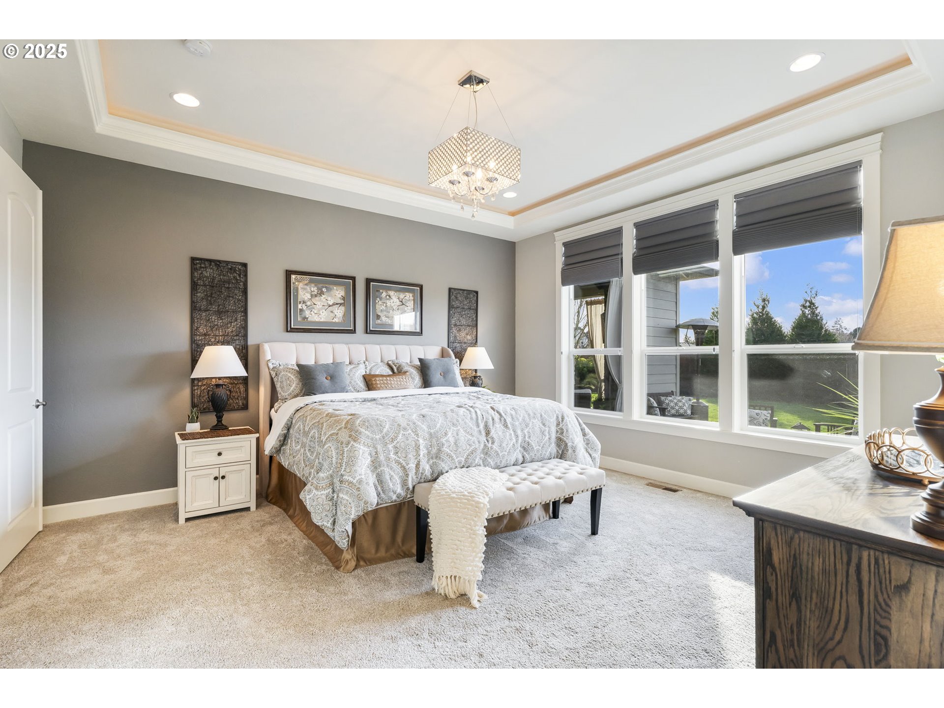 17612 Northeast 26th Avenue Ridgefield, WA 98642 - Photo 21 of 47 a bed room with a bed and a large window