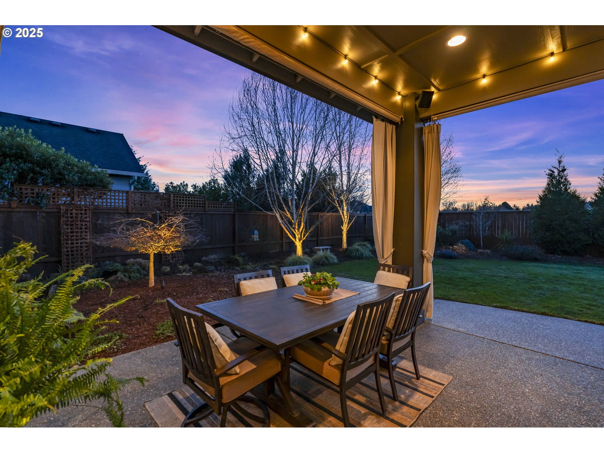 17612 Northeast 26th Avenue Ridgefield, WA 98642 - Photo 43 of 47 a backyard of a house with outdoor seating
