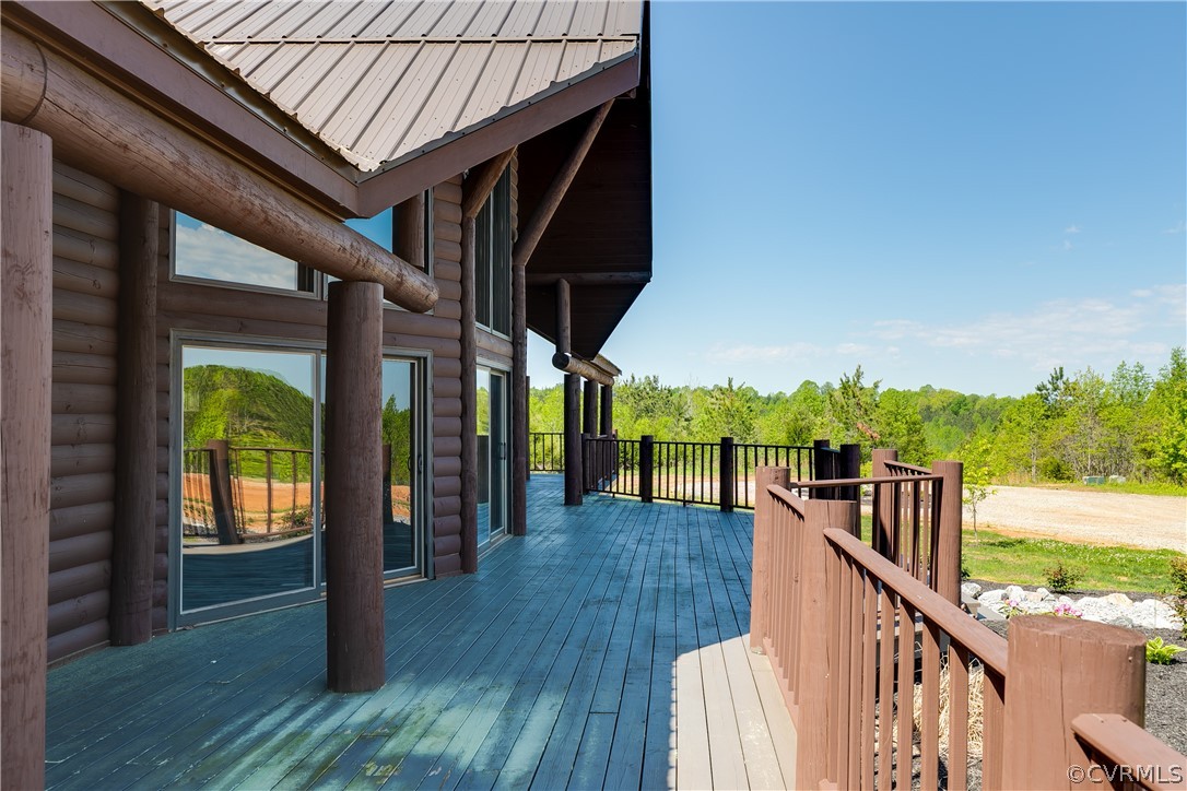 1471 New Bethel Road Meherrin, VA 23954 - Photo 3 of 50 a view of a couches with wooden floor and outdoor space