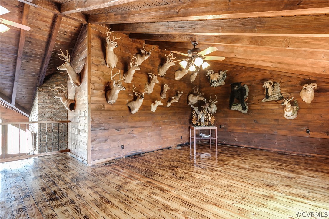 1471 New Bethel Road Meherrin, VA 23954 - Photo 34 of 50 a view of a room with wooden floor