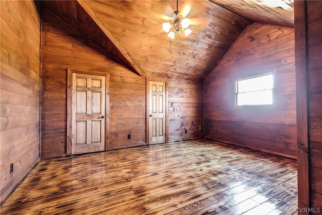 1471 New Bethel Road Meherrin, VA 23954 - Photo 39 of 50 a view of an empty room with wooden floor and a window