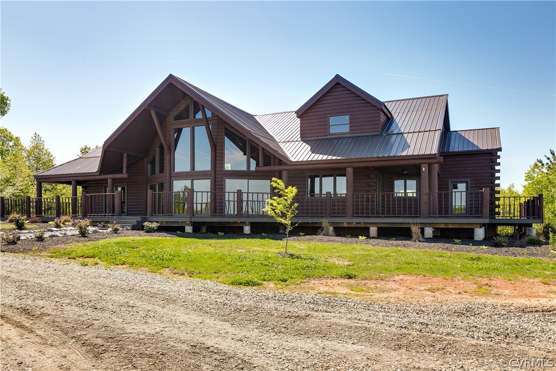 1471 New Bethel Road Meherrin, VA 23954 - Photo 43 of 50 a view of a house with a swimming pool