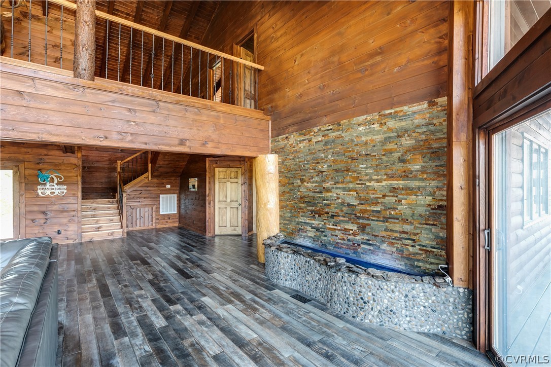 1471 New Bethel Road Meherrin, VA 23954 - Photo 8 of 50 a view of a house with wooden floor