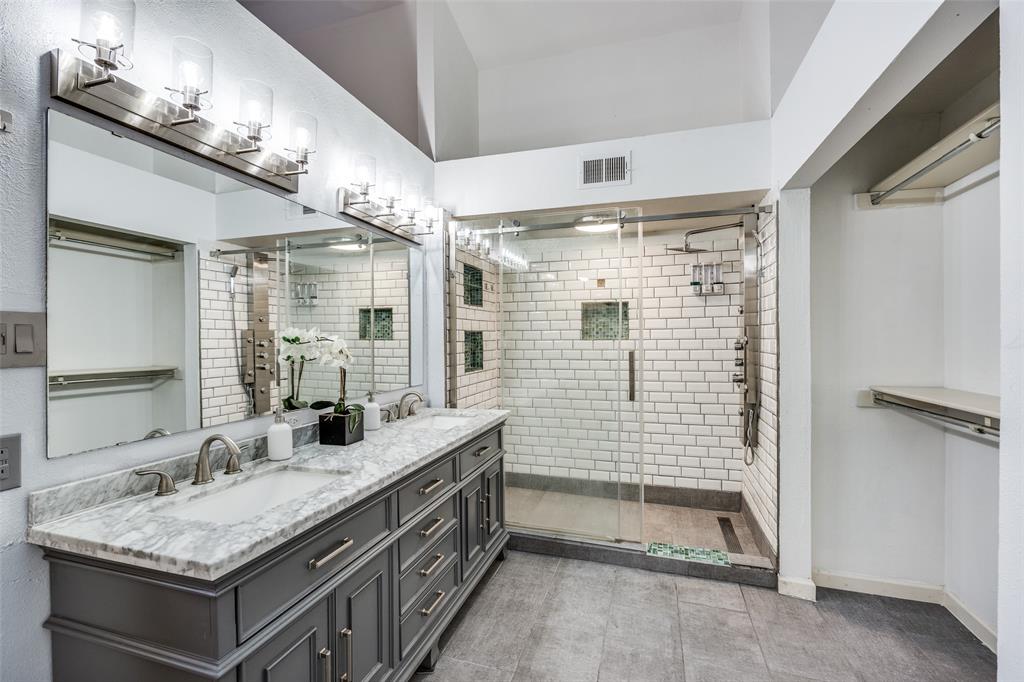1104 Collin Drive Allen, TX 75002 - Photo 16 of 25 Large shower has body sprays!
