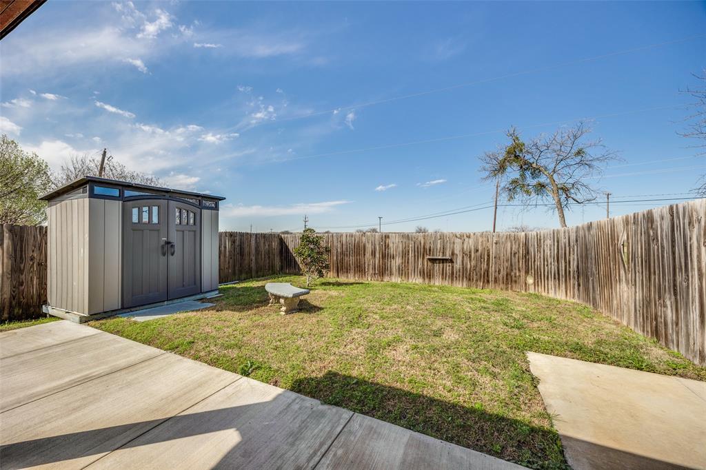 1104 Collin Drive Allen, TX 75002 - Photo 23 of 25 Storage Shed conveys!