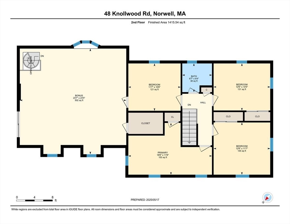 48 Knollwood Road Norwell, MA 02061 - Photo 41 of 41 a picture of a floor plan