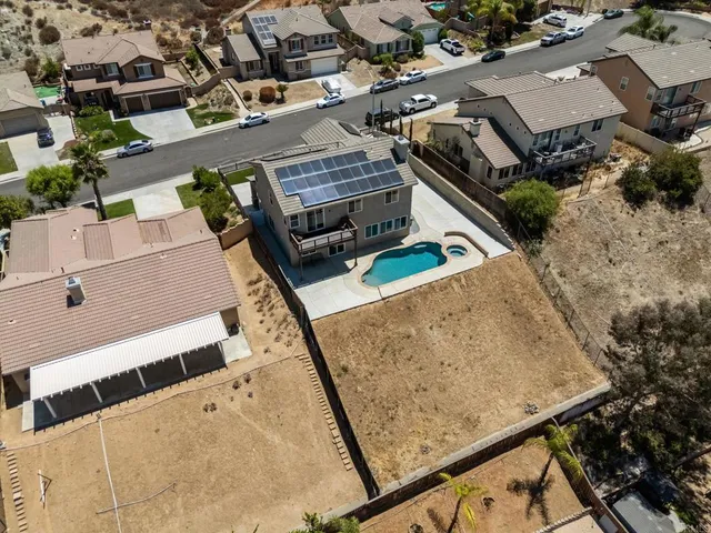 a view of a house with entertaining space